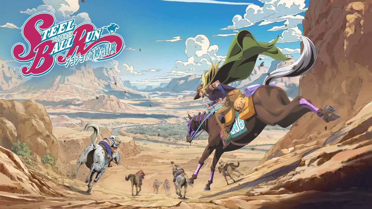 انمي JoJo Steel Ball Run الحلقة 4 الرابعة مترجمة